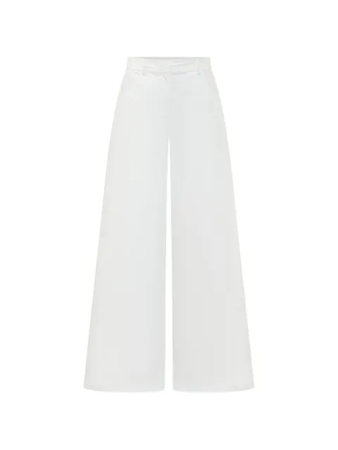 MSGM wide-leg trousers White 4042MDP05X267112