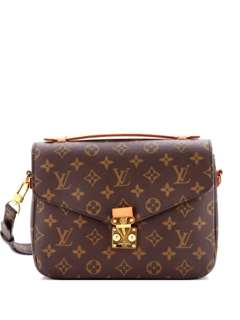 Louis Vuitton Pre-Owned Pochette Metis Monogram Canvas crossbody bag Brown DSETAJ8ZD46BXO6S