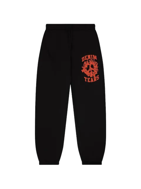 Denim Tears logo track pants Black DT416