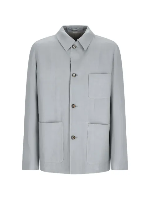 Lardini buttoned pocket jacket Grey PASTONECN64404