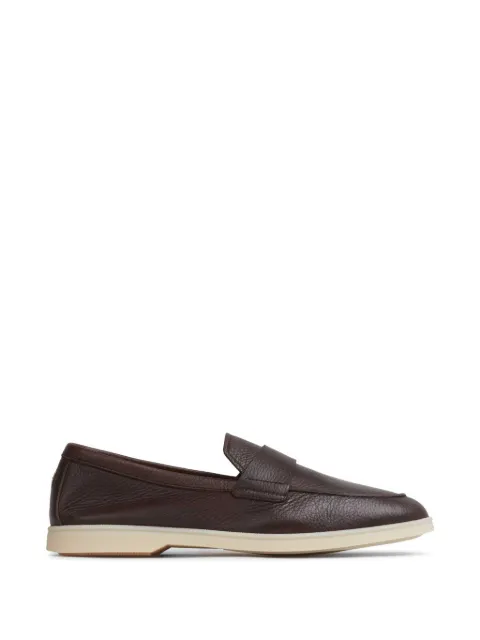 Henderson Baracco textured loafers Brown CHIAIACERVO