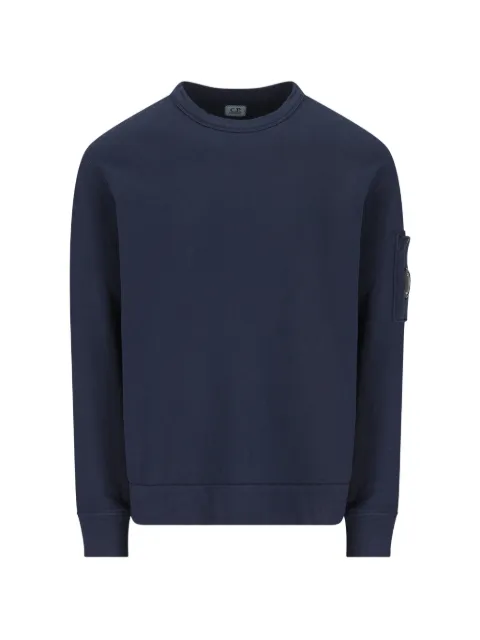 C.P. Company Lens-detail sweatshirt Blue 20CMSS207A110337O889