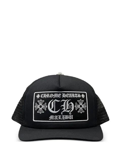 Chrome Hearts malibu trucker hat Black CHRM0837