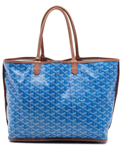 Goyard Pre-Owned 2017 Goyardine Reversible Pertuis PM tote bag Blue J33812ADT9VCJR03
