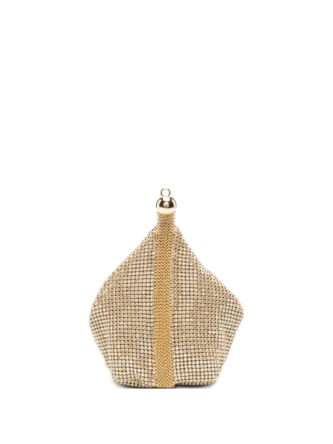 Cult Gaia Rue crystal-embellished clutch bag Gold WR2878CL2301