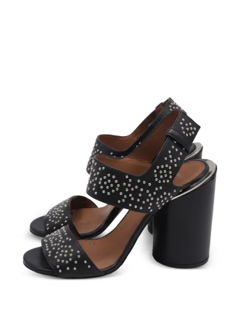 Givenchy Pre-Owned studded ankle-strap sandals Black GILTPUUSSH661572W