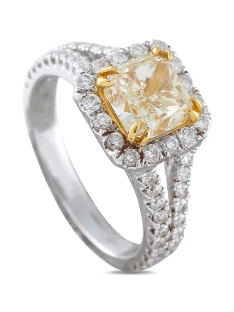 LB Exclusive embellished diamond ring Silver MF26021026