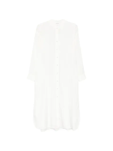 P.A.R.O.S.H. Saxon buttoned midi dress Neutrals D700564