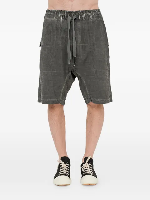 69 BY ISAAC SELLAM drawstring-fastening shorts Grey BIGSHORTMICROONES