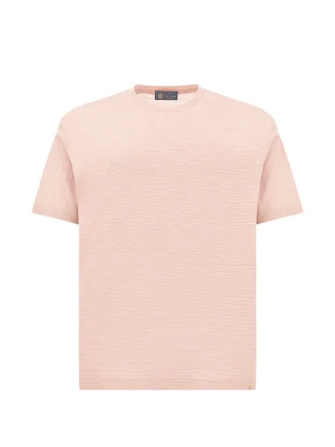 Paul & Shark micro-stripe T-shirt Orange 26411002133