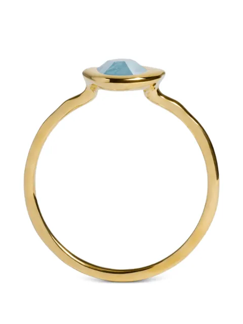Monica Vinader Odyssey aquamarine ring Gold GPRGZIA2CAM