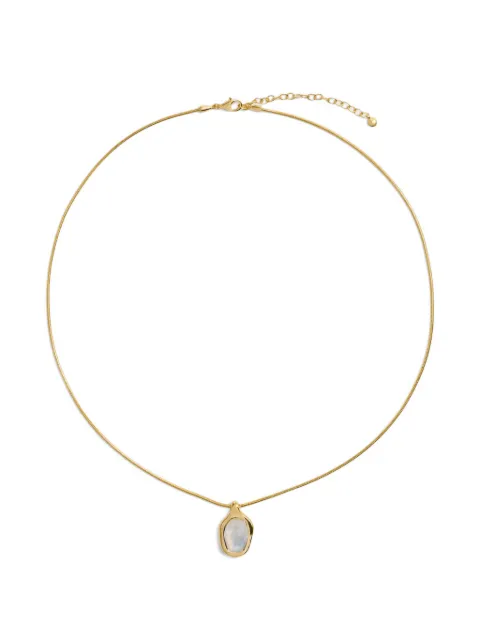 Monica Vinader Odyssey moonstone necklace Gold GPNKZIMBMOO