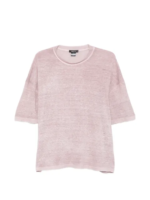 Avant Toi short-sleeve crew-neck T-shirt Pink 226SU4501JLIVH