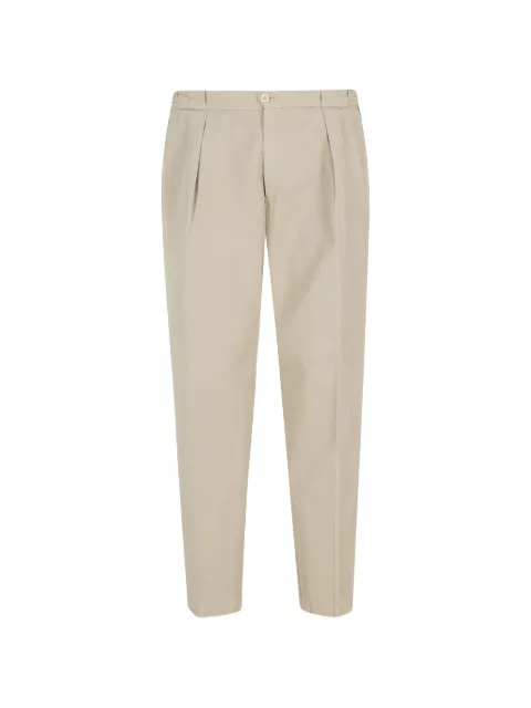 Briglia 1949 button-fastening pleated trousers Neutrals PORTOBELLOD300016098