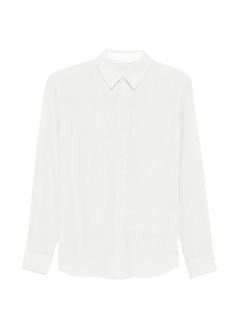 The Row Fiora striped shirt White 10804W4272