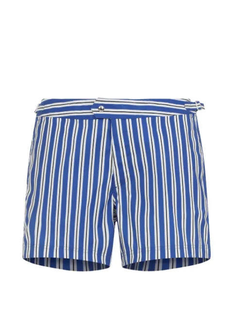 TOM FORD striped swim shorts Blue BSS001FMN083