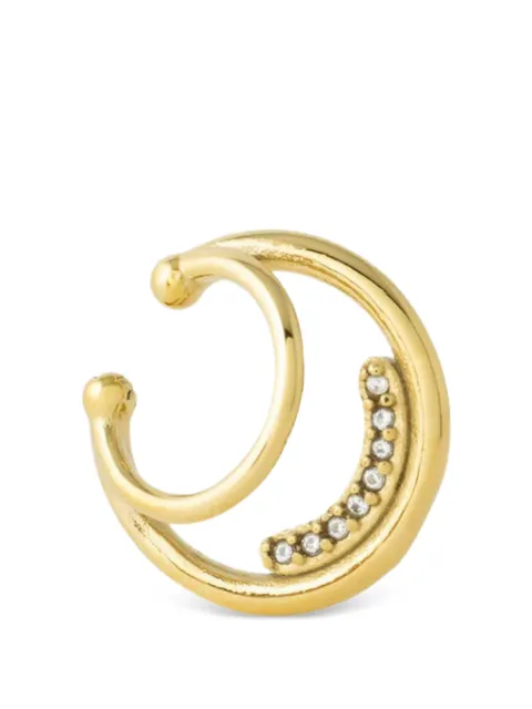 YPARIS Maris G embellished circle ear cuff Gold C2EC07B