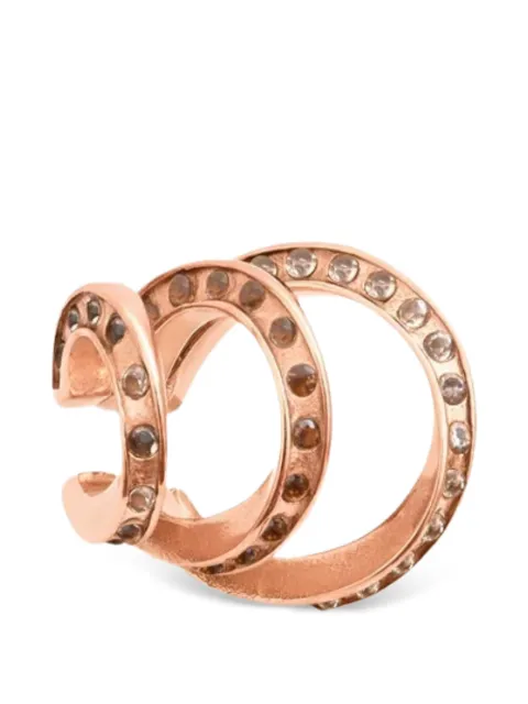 YPARIS Star G coffee round ear cuff Pink C6EC06B