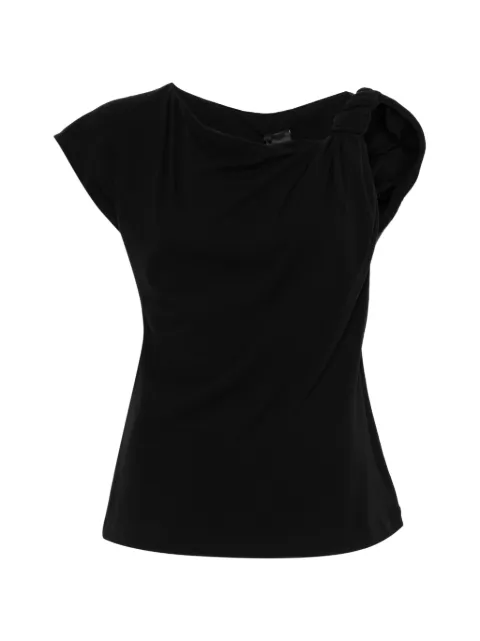 PINKO knot-detail T-shirt Black 106373A35D