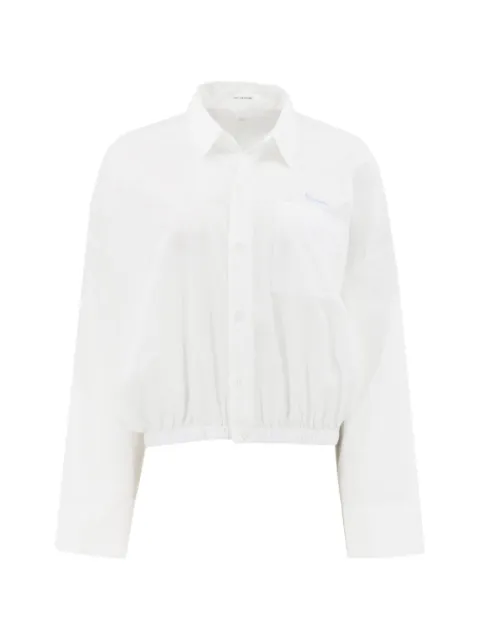 MOTHER Scrunchie Frenchie shirt White 27041983