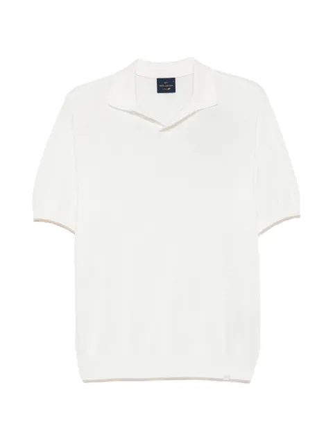 Paul & Shark textured short-sleeve polo shirt White 26411657