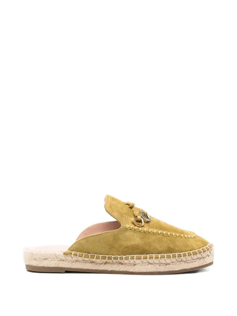 Coccinelle suede espadrilles Green E4U2G360101