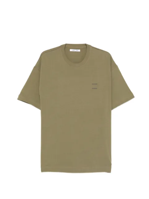 SAMSOE SAMSOE Joel logo short-sleeve T-shirt Green M22300126
