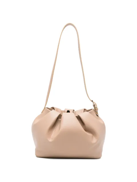 Themoirè Athena ruched cross body bag Neutrals 261WTMA00OOBC