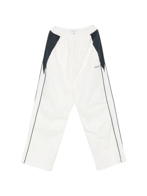 RHUDE Ramona panel-detail trousers White RHPS26PA01110