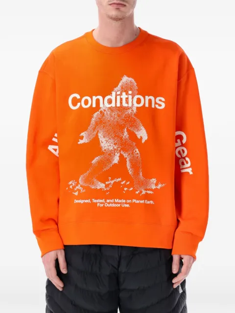 Nike Tuff Fleece crew-neck sweatshirt Orange IF1490