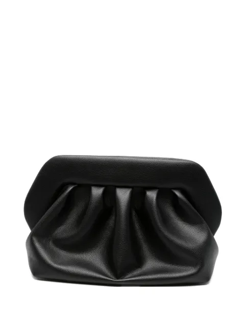 Themoirè Bios gathered clutch bag Black 261WTMB00OOBC
