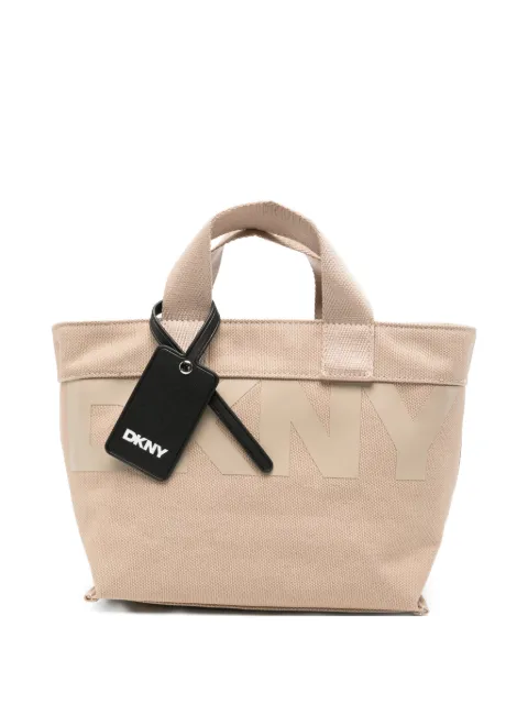 DKNY small Brady logo tote bag Neutrals R51AGJ49LTK