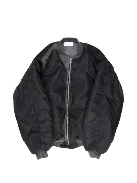 ALEXANDER DIGENOVA cutout bomber jacket Black CUTOUTBOMBER