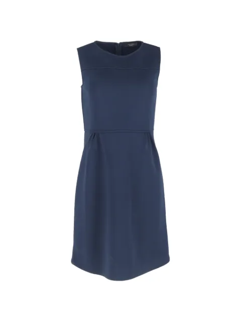 Max Mara sleeveless mini dress Blue RFCPUGBCL693805W