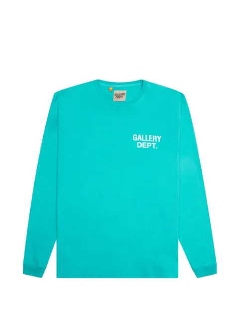 GALLERY DEPT. long-sleeve souvenir T-shirt Blue GD032
