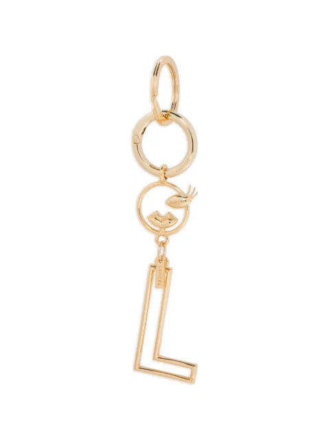 Lancel letter-detail keyring Gold A09282V8TU