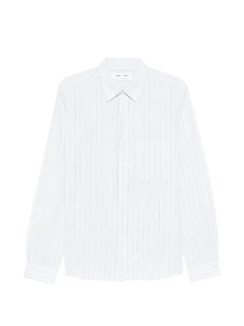 SAMSOE SAMSOE Saryan J striped shirt Blue 15506SARYANJ