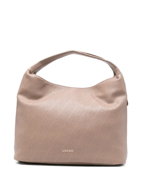 LIU JO patterned tote bag Neutrals AA6057ES026