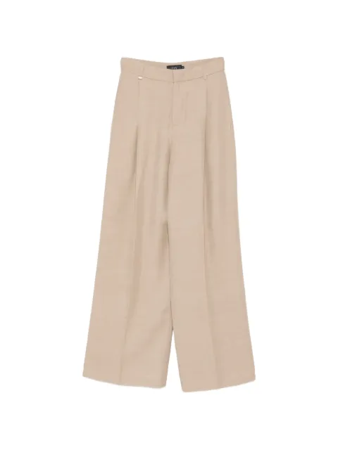 Fay pleated trousers Neutrals NTW80524940ZDS