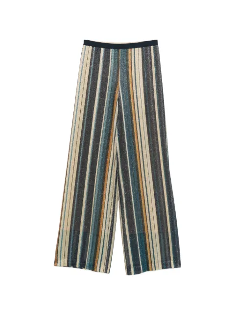 Siyu Zoe striped trousers Blue SGZB33