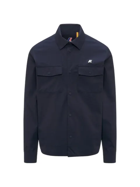 K-Way Umbert overshirt Blue K5138MWK89