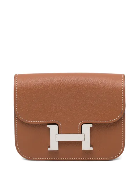 Hermès Pre-Owned constance slim leather wallet Brown DPCR9034