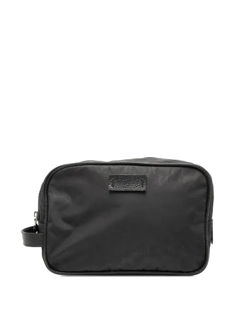 Gucci Pre-Owned 2000-2015 GG Nylon Toiletry pouch Black 27UYHIIMPL5KQBNG