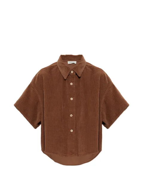 American Vintage Padow corduroy shirt Brown PADO06BE26