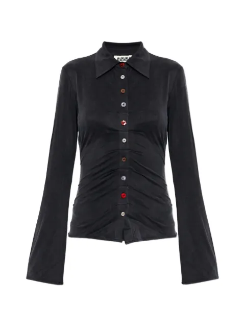 AVAVAV buttoned long-sleeve shirt Black S26SR0870