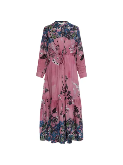 MUNTHE Bernadette floral midi dress Pink 261131726131
