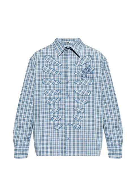 AVAVAV cut-out shirt Blue S26N0848