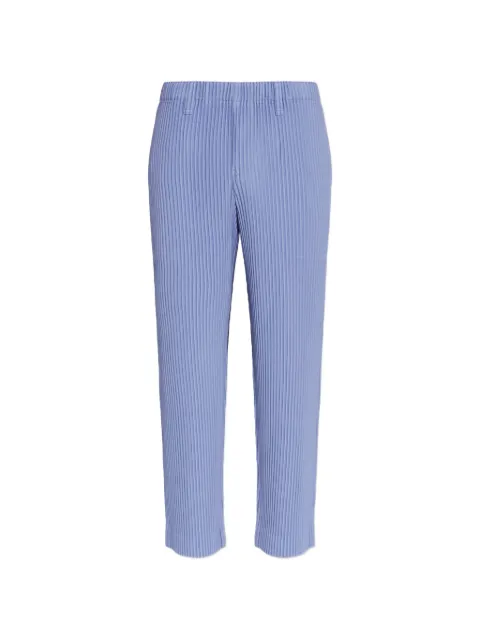 Homme Plissé Issey Miyake pleated trousers Blue HP66JF153
