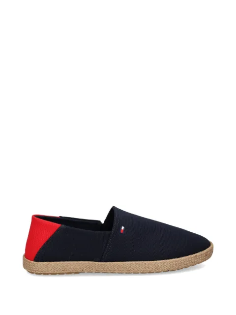 Tommy Hilfiger logo-embroidered espadrilles Blue FM0FM05792