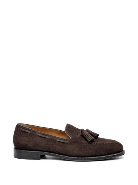 Polo Ralph Lauren tassel-detail suede loafers Brown 811974135001